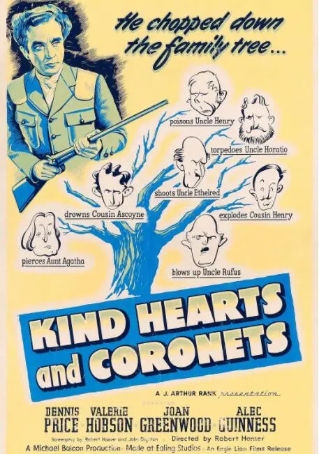 《仁心与冠冕》：黑色幽默下的贵族悲歌，一场关于权力与欲望的深刻剖析！